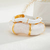 Wholesale Metal Retro Enamel Oil Dropping Irregular Wave Women's Bracelet