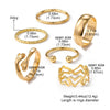 Wholesale Metal Retro Geometric Spherical Open Knuckle Ring For Women Electroplated