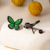 Wholesale Metal Retro Geometric Zirconia Screw Piercing Jewelry For Women