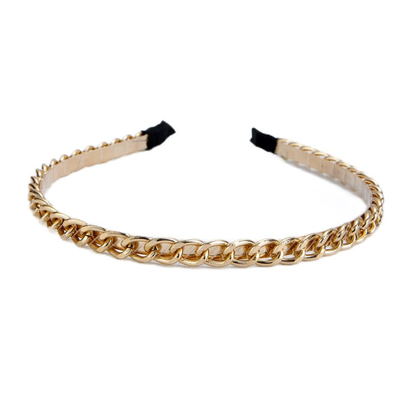 Wholesale Metal Retro Hair Band Set With Gold Pearl Rhinestone Electroplating Treatment For Women