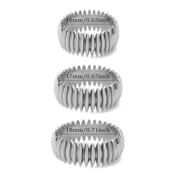 Wholesale Metal Ring Copper Retro Geometric Diamond Pattern Electroplated