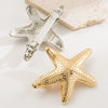 Wholesale Metal Spring Hair Clip For Women With Starfish Shape And Electroplating Treatment In Fashion Ol Style