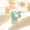 Wholesale Metal Sweet Style Flower Shape Zirconia Inlaid Titanium Steel Ear Nails For Women