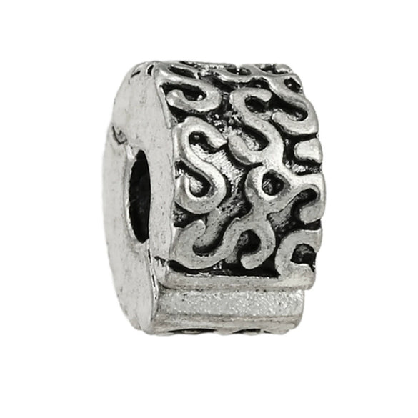Wholesale Metal Totem Electroplated Fixed Clip Positioning Buckle Safety Buckle For Bracelet Necklace String Accessories
