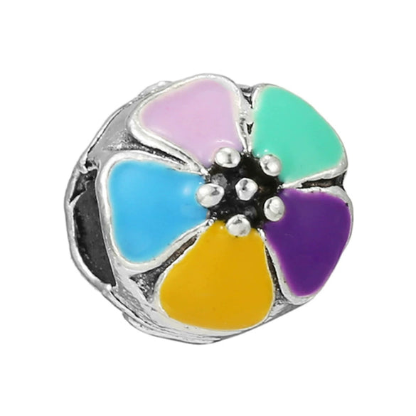 Wholesale Metal Totem Pattern Electroplated Beaded Bracelet Accessories Jewelry