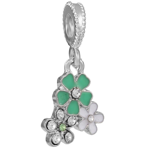 Wholesale Metal Women Accessories With Butterfly Four Leaf Clover Heart Shape And Totem Pattern Electroplated
