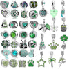 Wholesale Metal Women Accessories With Butterfly Four Leaf Clover Heart Shape And Totem Pattern Electroplated