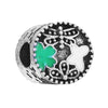 Wholesale Metal Women Accessories With Butterfly Four Leaf Clover Heart Shape And Totem Pattern Electroplated