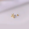 Wholesale Metal Zircon Flower Style Ear Nails For Women
