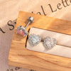 Wholesale Metal Zirconia Fashion Earrings For Women Titanium Steel Doubleheaded Screw Ear Bone Nails