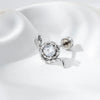Wholesale Metal Zirconia Snakeshaped Earrings For Unisex Cartilage Piercing