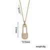 Wholesale Micropaved Zircon Accessories Set Light Luxury Geometric Style Copper O Word Chain Necklace And Earrings For Women And Unisex Vacuum Furnace Electroplated 18K