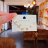 Wholesale Mini Compact Exquisite Women's Earrings Copper Needle Lovely Style With Letters Numbers Text Microinlay