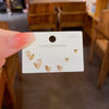 Wholesale Mini Compact Exquisite Women's Earrings Copper Needle Lovely Style With Letters Numbers Text Microinlay