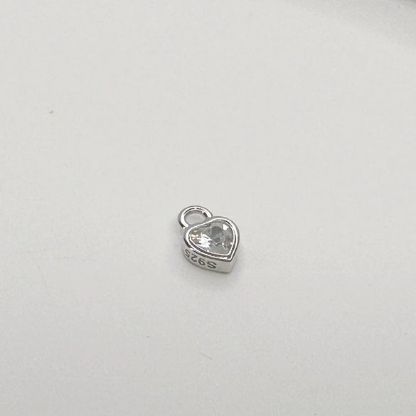 Wholesale Mini Pendant 925 Sterling Silver Handmade Geometric Heartshaped Water Drop Multishape With Zirconia