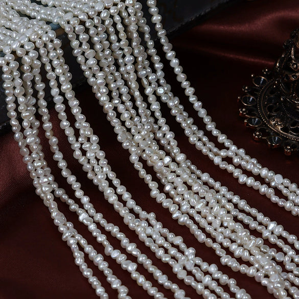 Wholesale Mini Strong Light Asymmetrical Natural Freshwater Pearl Baroque Specialshaped Diy Material
