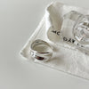 Wholesale Minimalist Allmatch Irregular 925 Sterling Silver Women's Ring