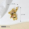 Wholesale Minimalist Animal Zodiac Copper Inlaid Gold Zirconium Micropaved Necklace Pendant For Women