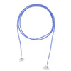 Wholesale Minimalist Ceramic Crystal Copper Ushaped Dolphin Necklace With Electroplating