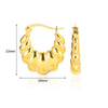 Wholesale Minimalist Copper Earrings With Electroplating Treatment