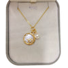 Wholesale Minimalist Copper Freshwater Pearl Pendant Necklace With Round Pearls And Sea Shell Design