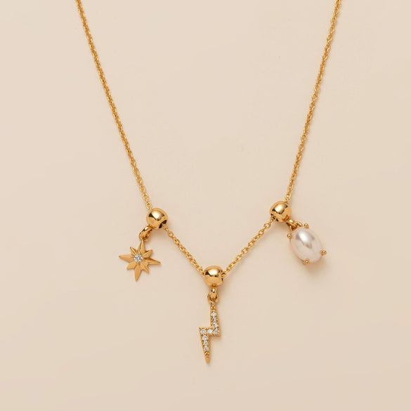 Wholesale Minimalist Copper Heart Shape Zircon Necklace For Women With Electroplating