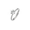 Wholesale Minimalist Diamond Copper Geometric Ring For Women