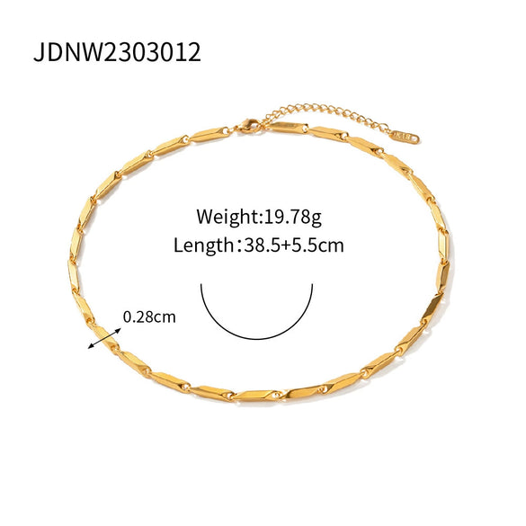 Wholesale Minimalist Electroplated Stainless Steel And Titanium Steel Jewelry Set For Women Including Earrings Necklaces And Bracelets