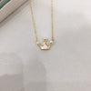 Wholesale Minimalist Freshwater Pearl Pendant Jewelry With Copper Accessories Flat Round And Bun Round Pearls