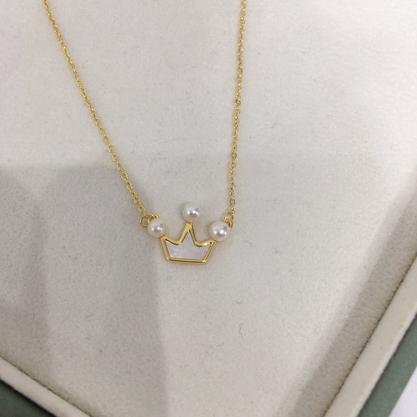 Wholesale Minimalist Freshwater Pearl Pendant Jewelry With Copper Accessories Flat Round And Bun Round Pearls