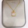 Wholesale Minimalist Freshwater Pearl Pendant Jewelry With Square And Butterfly Design Copper Accessories Rice And Droplet Shape Pearls