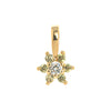 Wholesale Minimalist Geometric Copper Mixed Gemstone Inlay Pendant Necklace With O Chain For Women