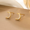 Wholesale Minimalist Geometric Copper Pendant Earrings For Women With Electroplating