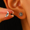 Wholesale Minimalist Geometric Copper Pendant Earrings For Women With Electroplating