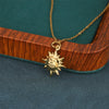 Wholesale Minimalist Geometric 18K Gold Electroplated Stainless Steel Cross Chain Pendant Necklace For Women