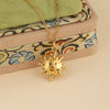 Wholesale Minimalist Geometric 18K Gold Electroplated Stainless Steel Cross Chain Pendant Necklace For Women