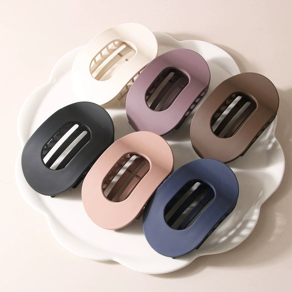 Wholesale Minimalist Geometric Pc Duckbill Hairpin With Paint Treatment