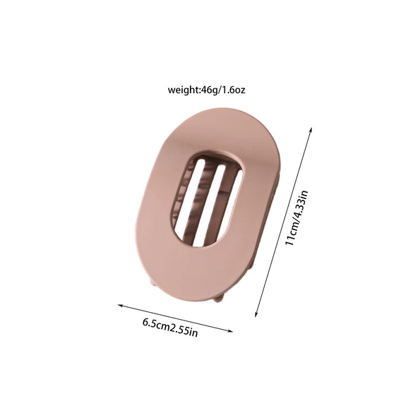 Wholesale Minimalist Geometric Pc Duckbill Hairpin With Paint Treatment