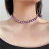 Wholesale Minimalist Geometric Pearl O Chain Handmade Clavicle Necklace Jewelry For Female