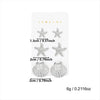 Wholesale Minimalist Geometric Plastic And Steel Electroplated Earrings Set For Women