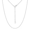 Wholesale Minimalist Geometric S925 Sterling Silver Bamboo Chain Necklace For Men And Women With Electroplating