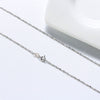 Wholesale Minimalist Geometric S925 Sterling Silver Necklace With Electroplating Treatment