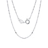 Wholesale Minimalist Geometric S925 Sterling Silver Necklace With Electroplating Treatment
