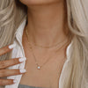Wholesale Minimalist Geometric S925 Sterling Silver Necklace With Zircon Pendant For Women