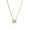Wholesale Minimalist Geometric S925 Sterling Silver Necklace With Zircon Pendant For Women