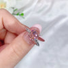 Wholesale Minimalist Geometric S925 Sterling Silver Ring For Women With Simulation Gemstone And High Carbon Diamond