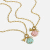 Wholesale Minimalist Geometric Stainless Steel Cross Chain 18K Gold Plated Waterproof Pendant Necklace For Women