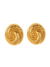 Wholesale Minimalist Geometric Stainless Steel Electroplated Oshaped Earrings For Women