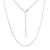 Wholesale Minimalist Geometric 925 Sterling Silver Round Snake Chain Necklace With Electroplating