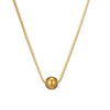 Wholesale Minimalist Geometric Titanium Steel Goldplated Women's Box Chain Necklace